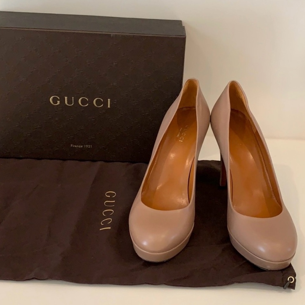 Gucci | Nappa Charlotte Heels